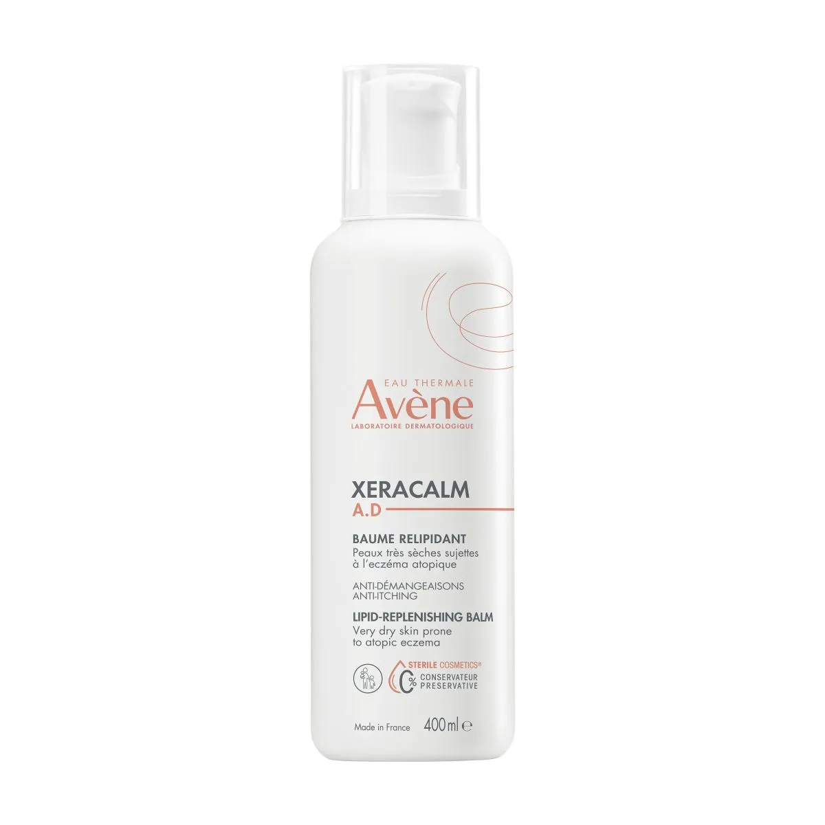 AVENE XERACALM A.D KEHAPALSAM LIPIIDE TAASTAV 400ML - Product Image