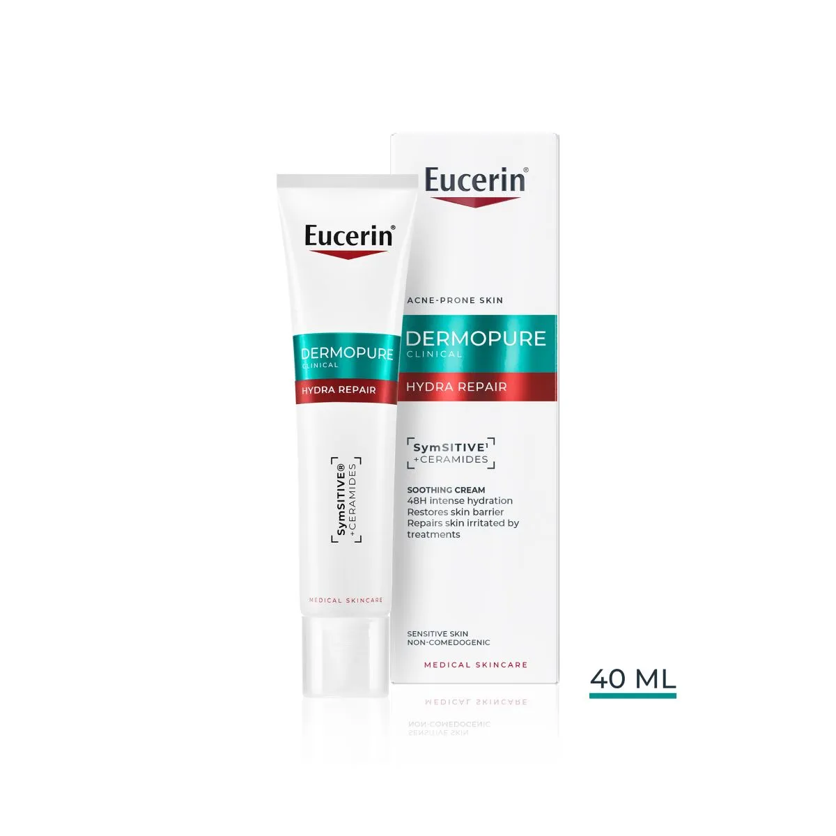 EUCERIN DERMOPURE CLINICAL NÄOKREEM RAHUSTAV 40ML - Product Image