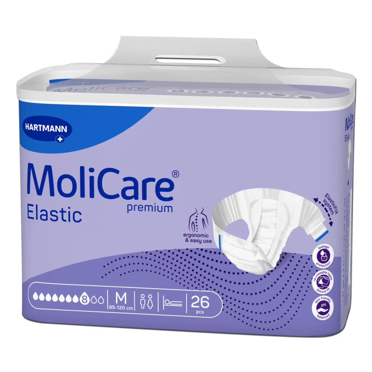 MOLICARE ELASTIC 8 TILKA M N26 /165472/ - Product Image