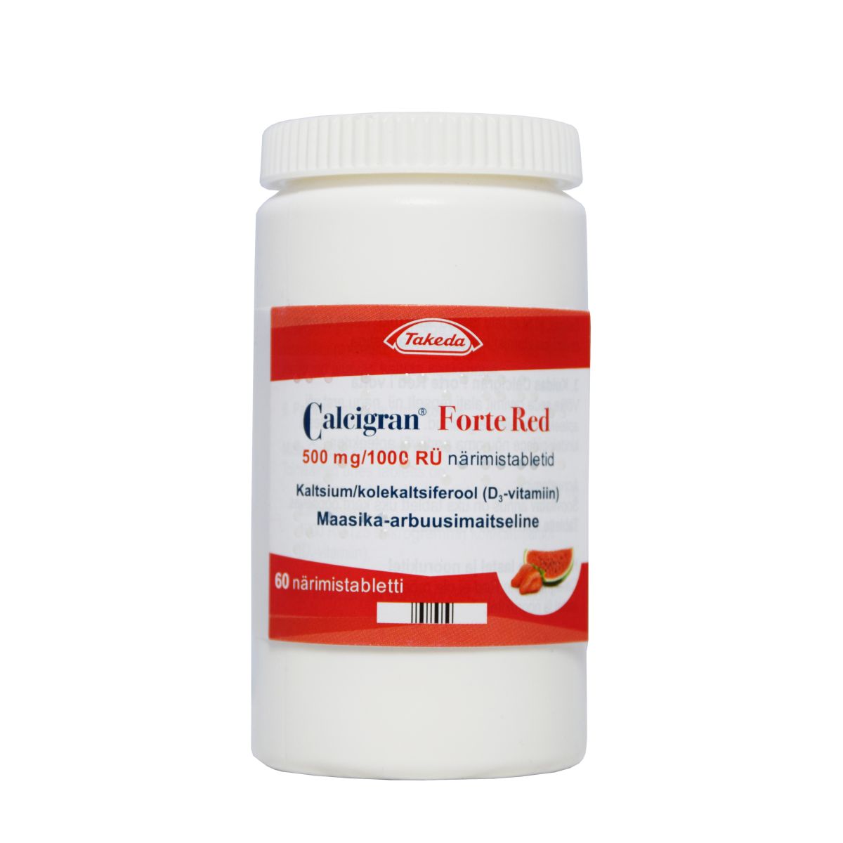 CALCIGRAN FORTE RED NÄRIMISTBL 500MG+1000RÜ N60