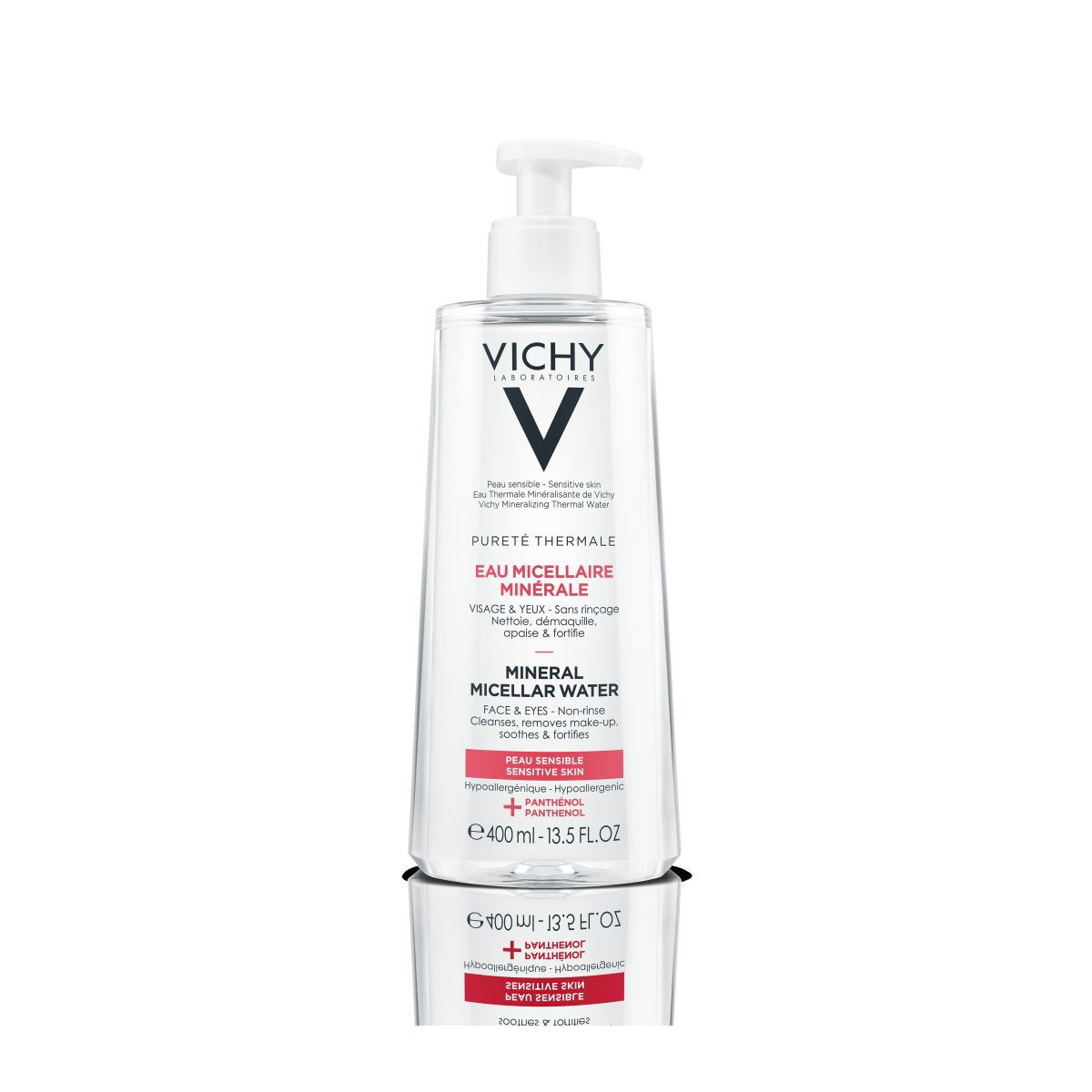 VICHY PURETE THERMALE MITSELLAARVESI TUNDLIKULE NAHALE 400ML - Product Image