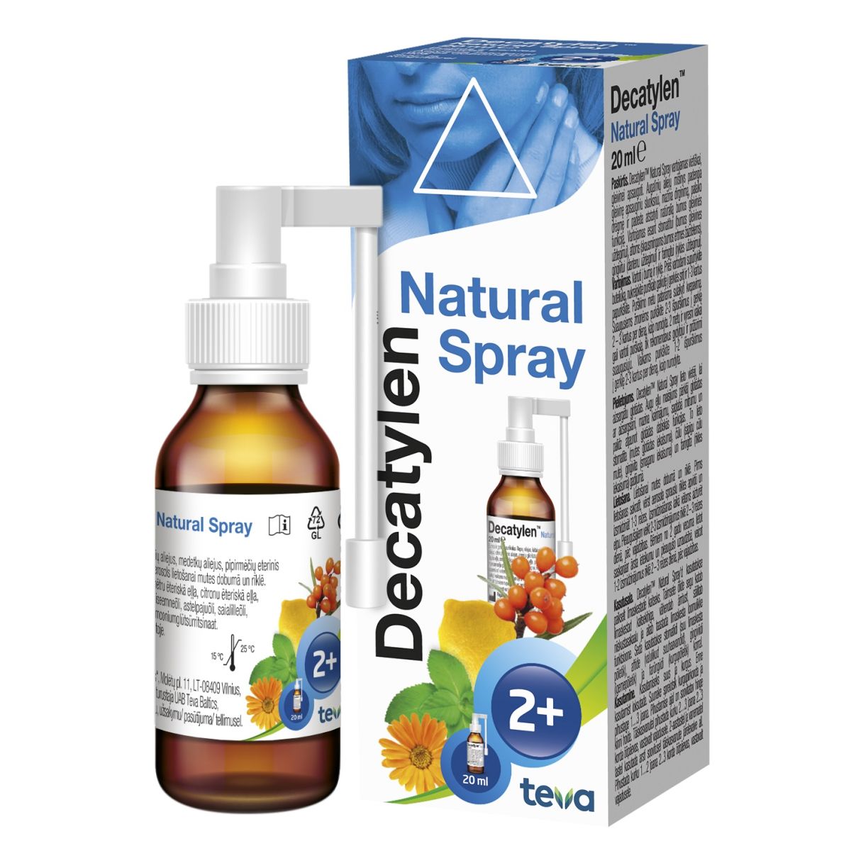 DECATYLEN NATURAL SPRAY 20ML - Product Image