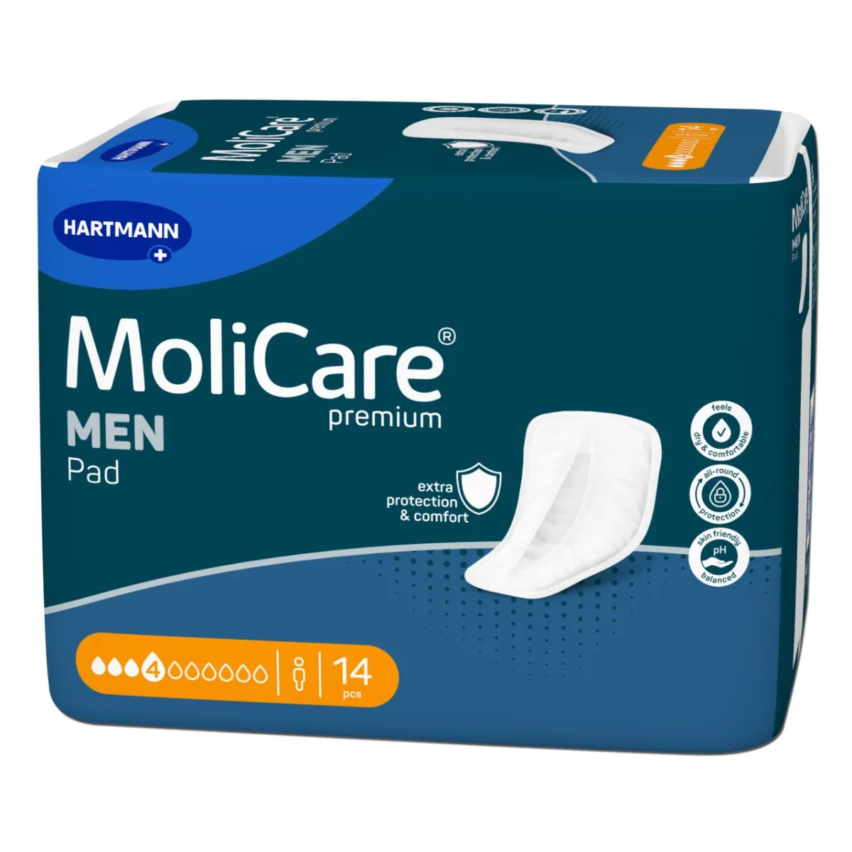 MOLICARE PAD MEN 4 TILKA N14 /168068/ UUS PAKEND - Product Image