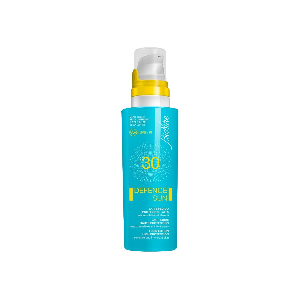 BioNike SUN солнцезащитнoe молочко для чувствительной кожи SPF 30 (высокая защита) 125мл - Product Image