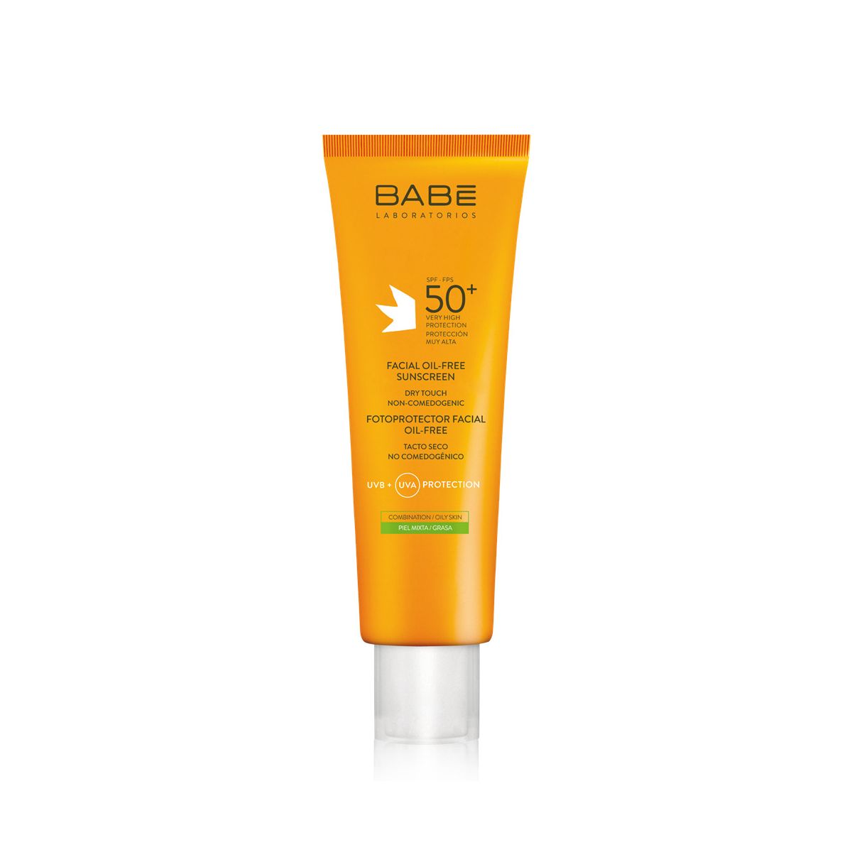 Безмасляный матирующий солнцезащитный крем для лица SPF50+
