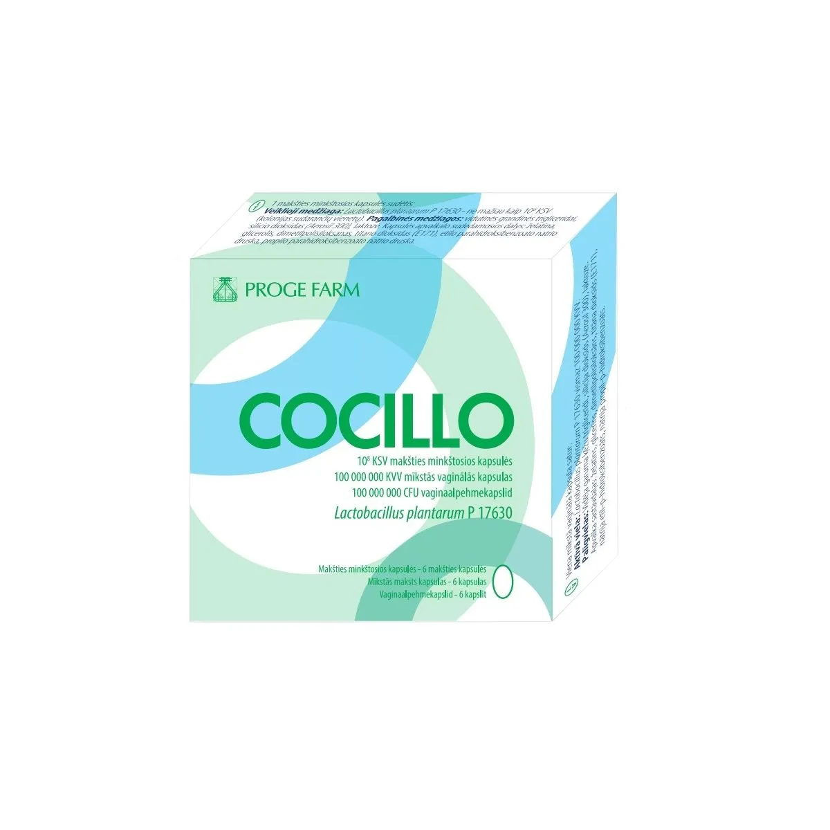 COCILLO VAGINAALSED PEHMEKAPSLID N6 - Product Image