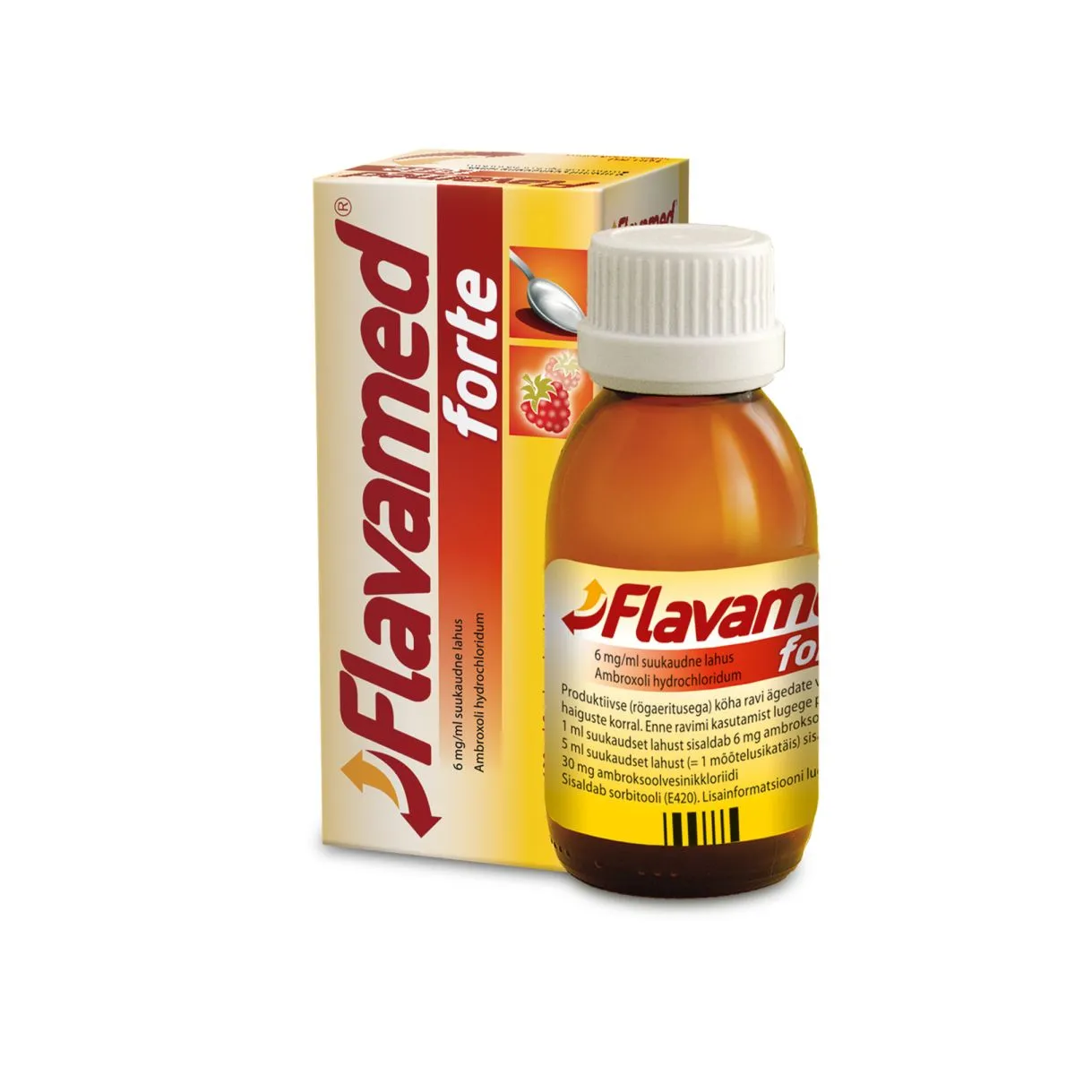 FLAVAMED FORTE SUUKAUDNE LAHUS 6MG/ML 100ML - Product Image