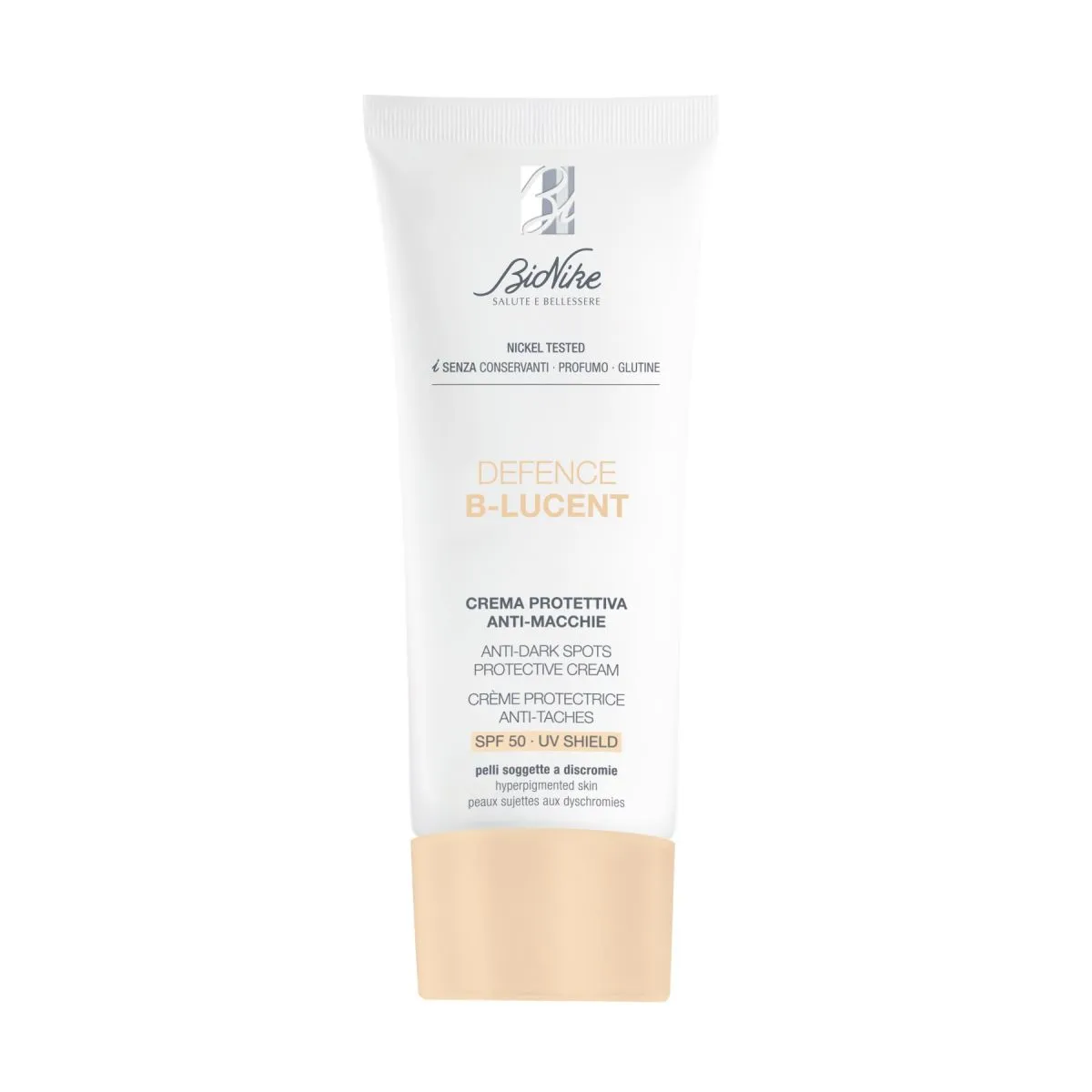 BioNike B-LUCENT защитный крем от пигментных пятен SPF50 40 мл - Product Image