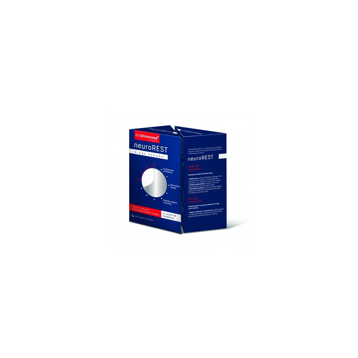 BIOCHRONOSS NEUROREST KAPSLID N12