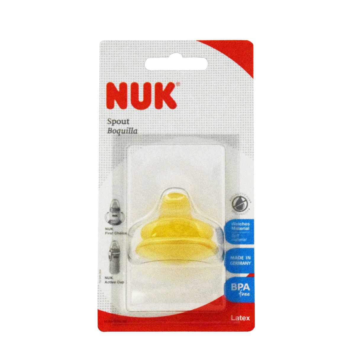 NUK FC PUDELI PEHME NOKK TILKUMISKINDEL (LATEKS) 6+ KUUD N1 - Product Image