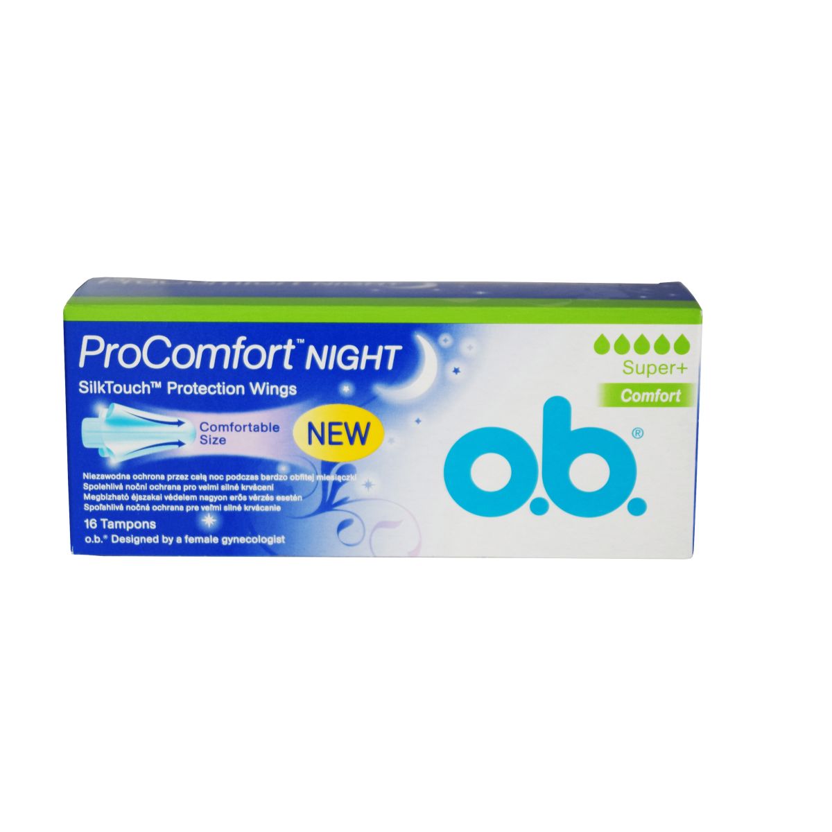 Тампоны  o.b.® ProComfort™ Night Super 16 шт - Product Image