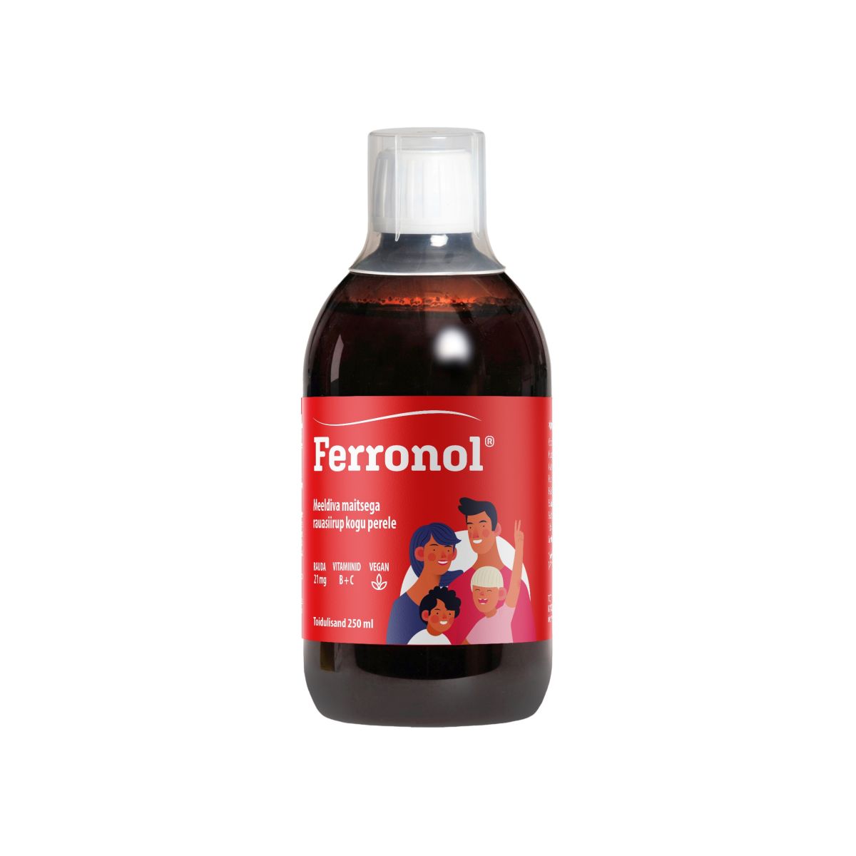 FERRONOL RAUASIIRUP 250ML - Product Image