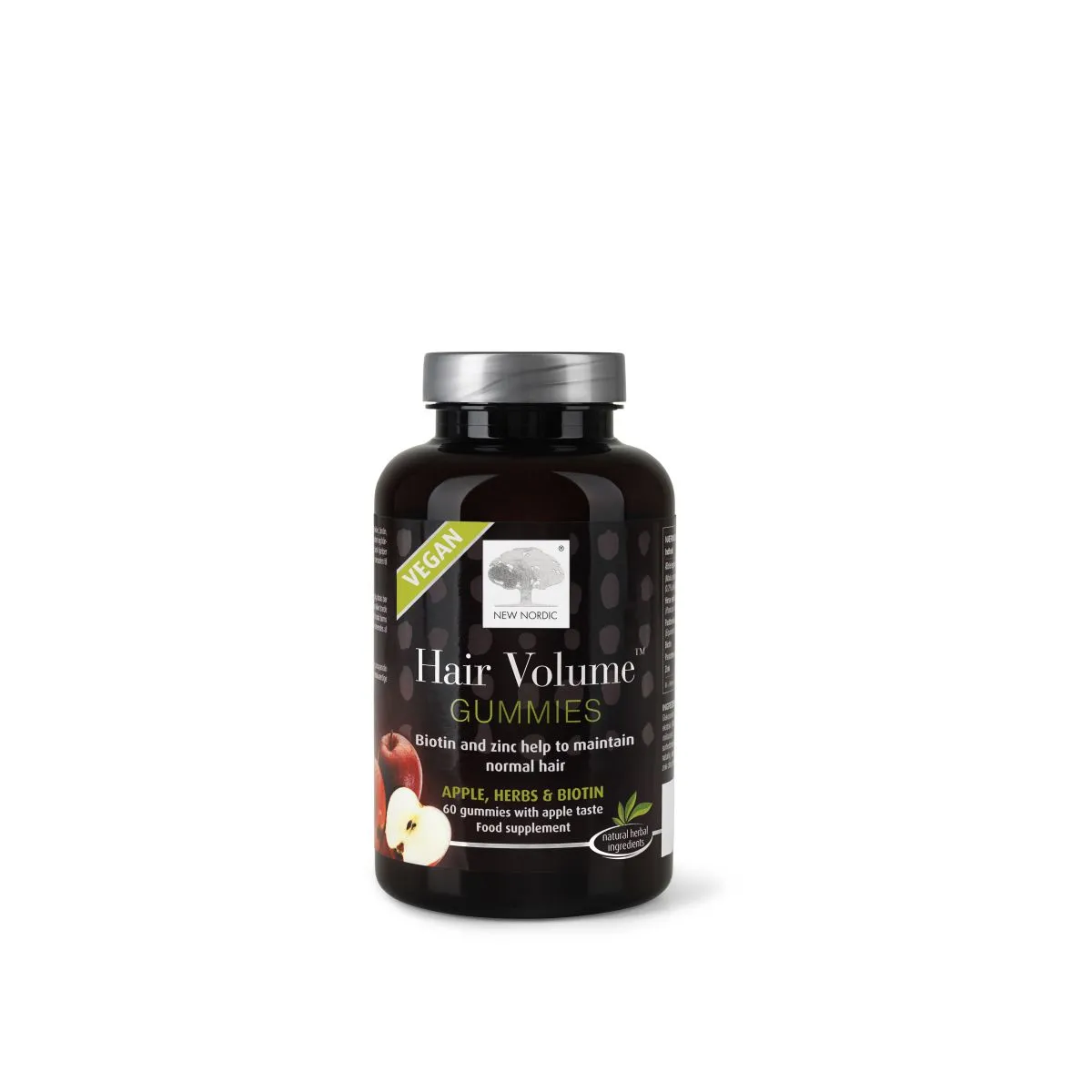 NEW NORDIC HAIR VOLUME GUMMIES KUMMIKOMMID N60 UUS - Product Image