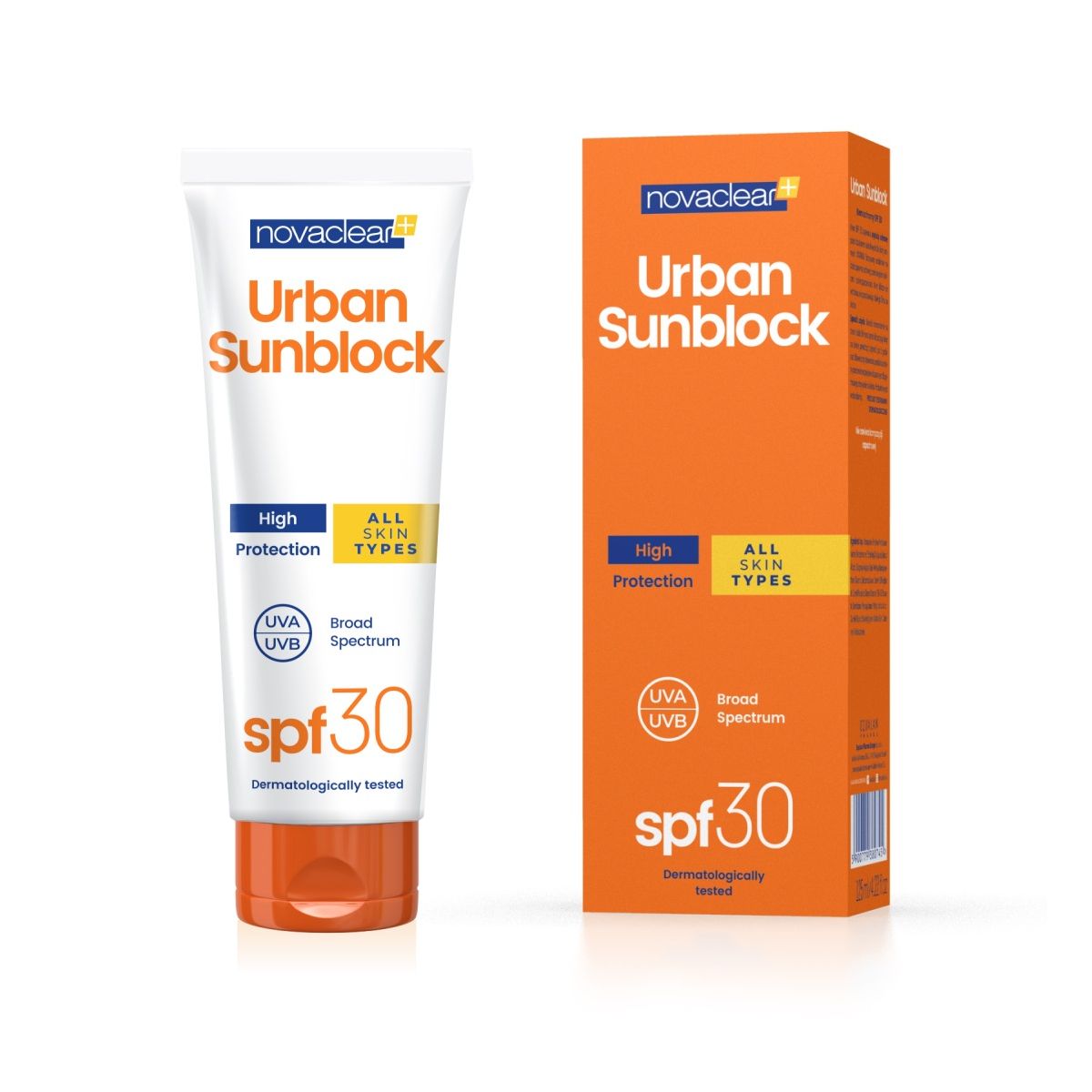 NOVACLEAR PÄIKESEKAITSE URBAN SPF30, KÕIKIDELE NAHATÜÜPIDELE - Product Image