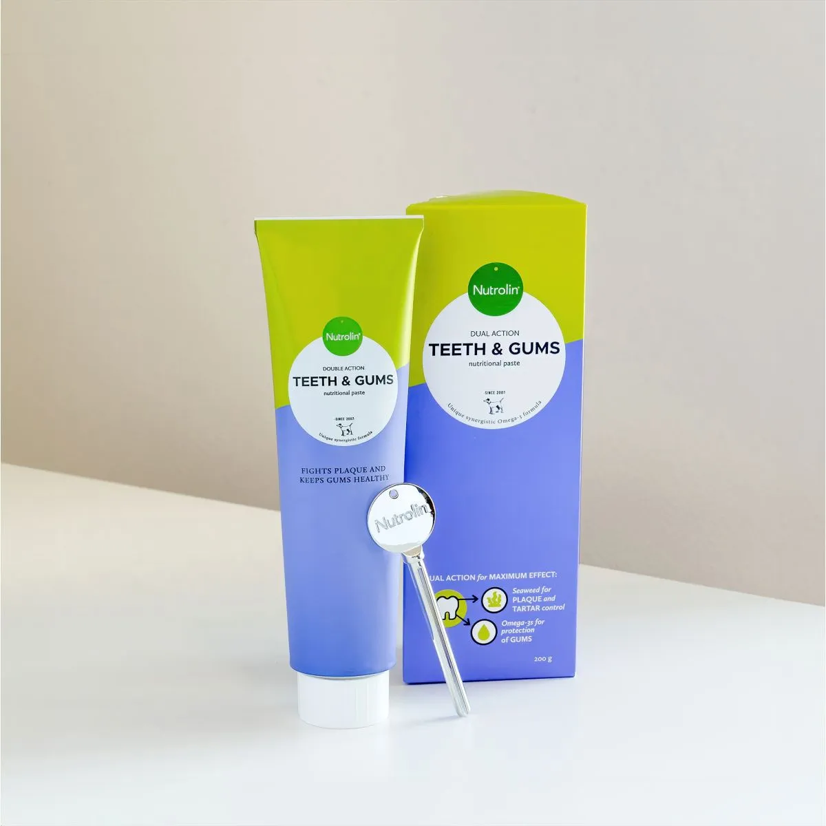 NUTROLIN KOERA TEETH & GUMS TOITAINETEPASTA 200G N1 - Product Image