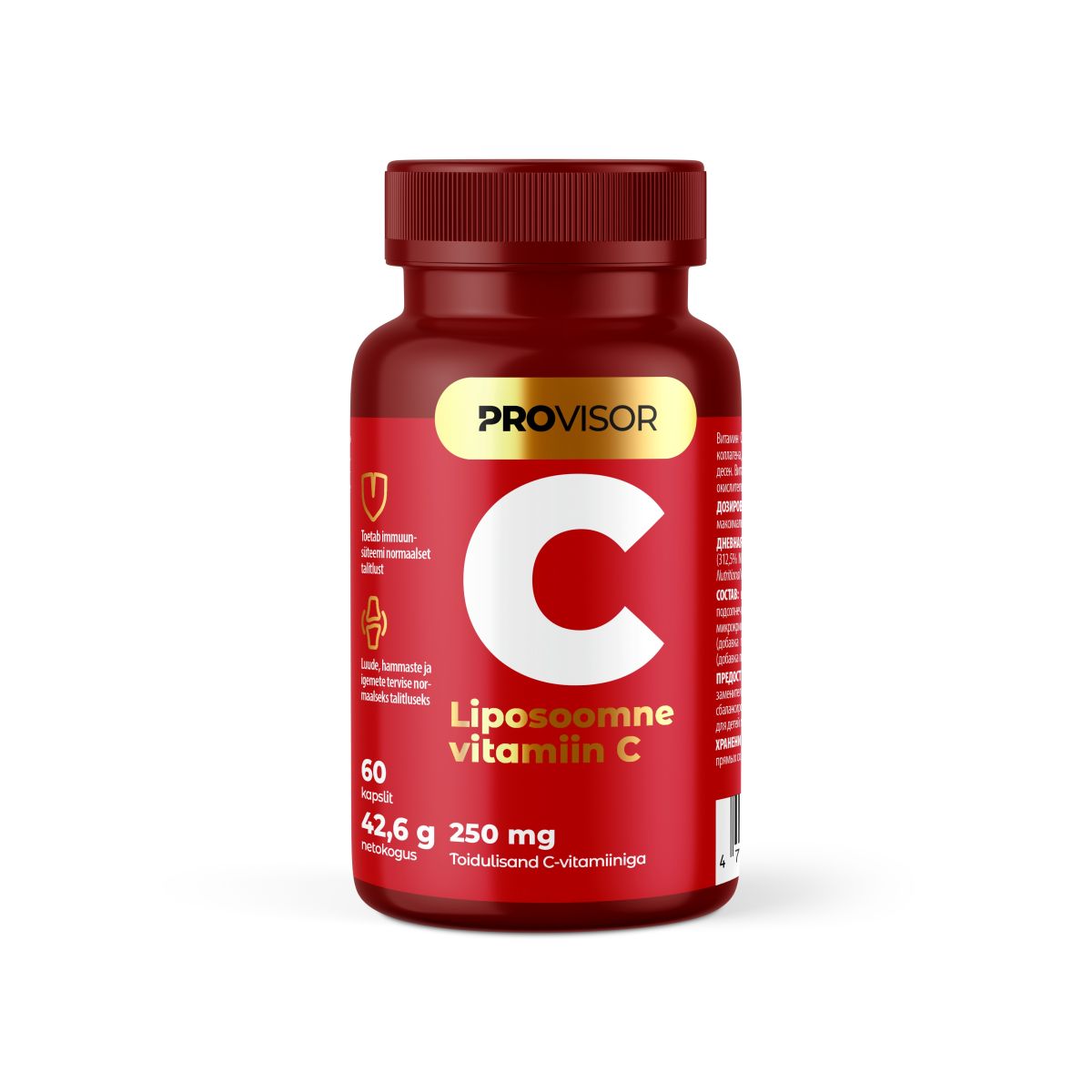 PROVISOR LIPOSOOMNE VITAMIIN C 250MG N60