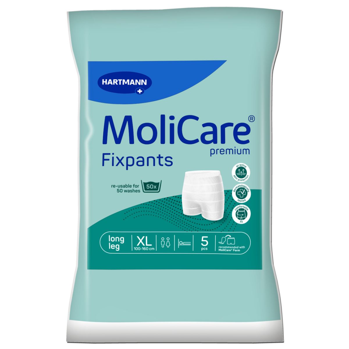 MOLICARE FIXPANTS LONG LEG XL N5 /947798/ - Product Image