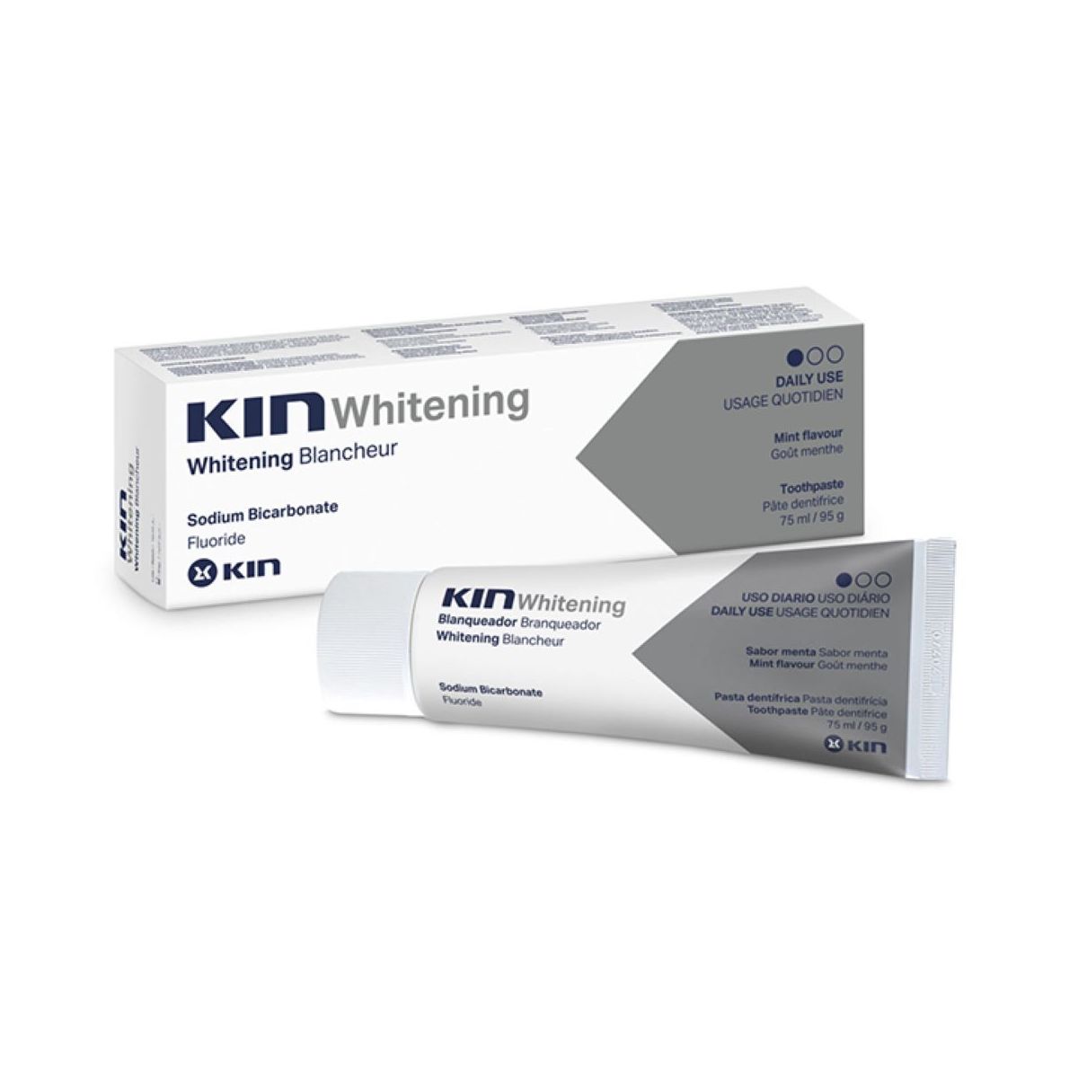ОТБЕЛИВАЮЩАЯ ЗУБНАЯ ПАСТА KIN 75МЛ - Product Image