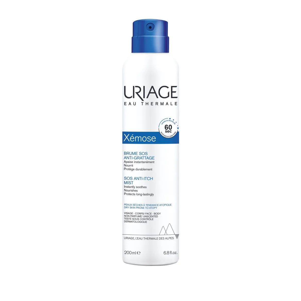 URIAGE XEMOSE SOS SÜGELUSVASTANE SPREI 200ML - Product Image