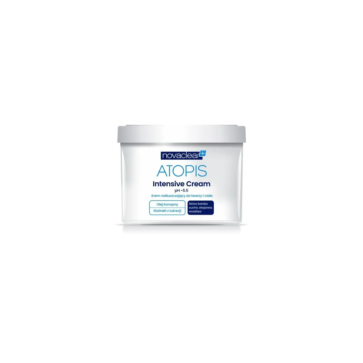 NOVACLEAR ATOPIS ИНТЕНСИВНЫЙ КРЕМ ДЛЯ ЛИЦА И ТЕЛА 500МЛ - Product Image