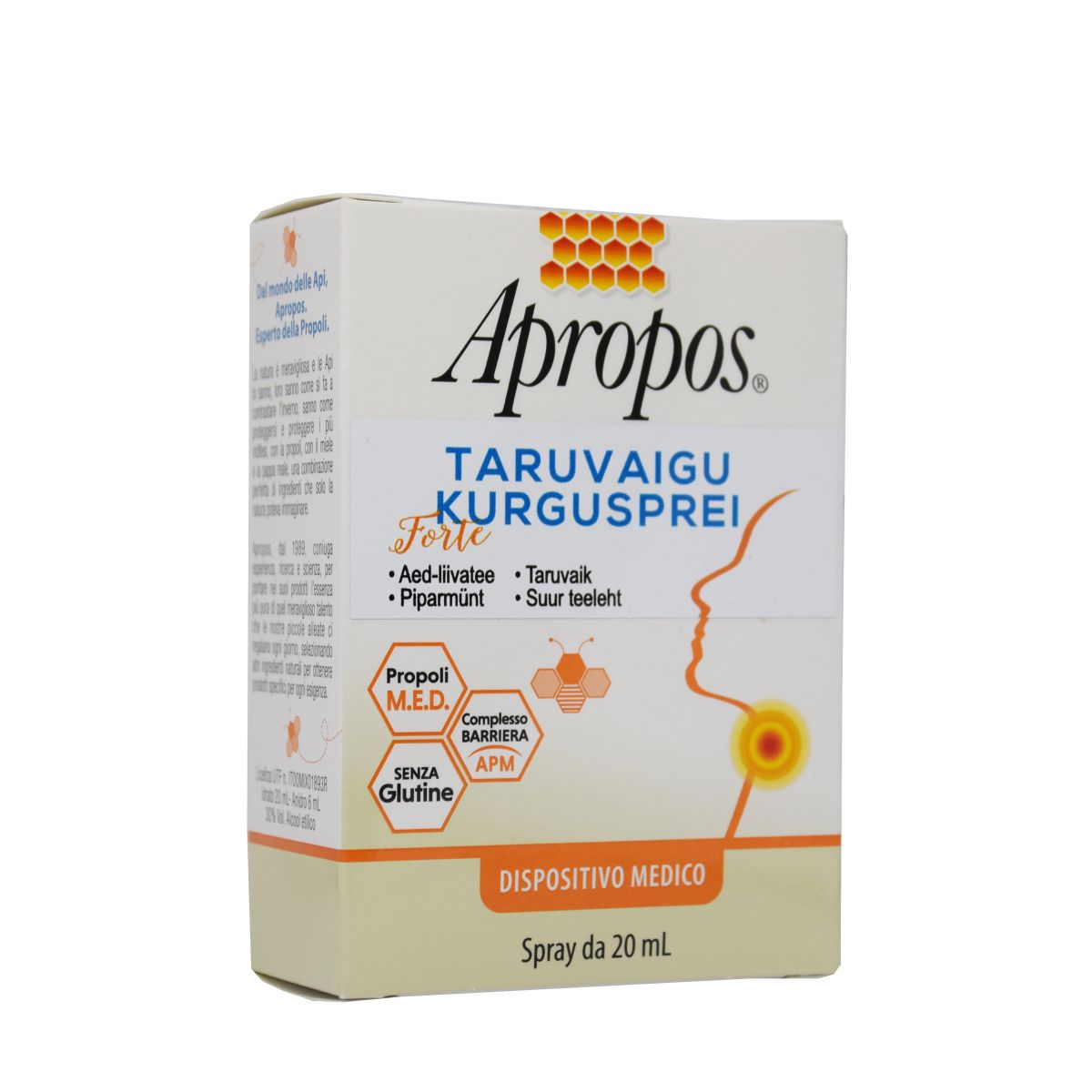 APROPOS TARUVAIGU KURGUSPREI FORTE 20ML