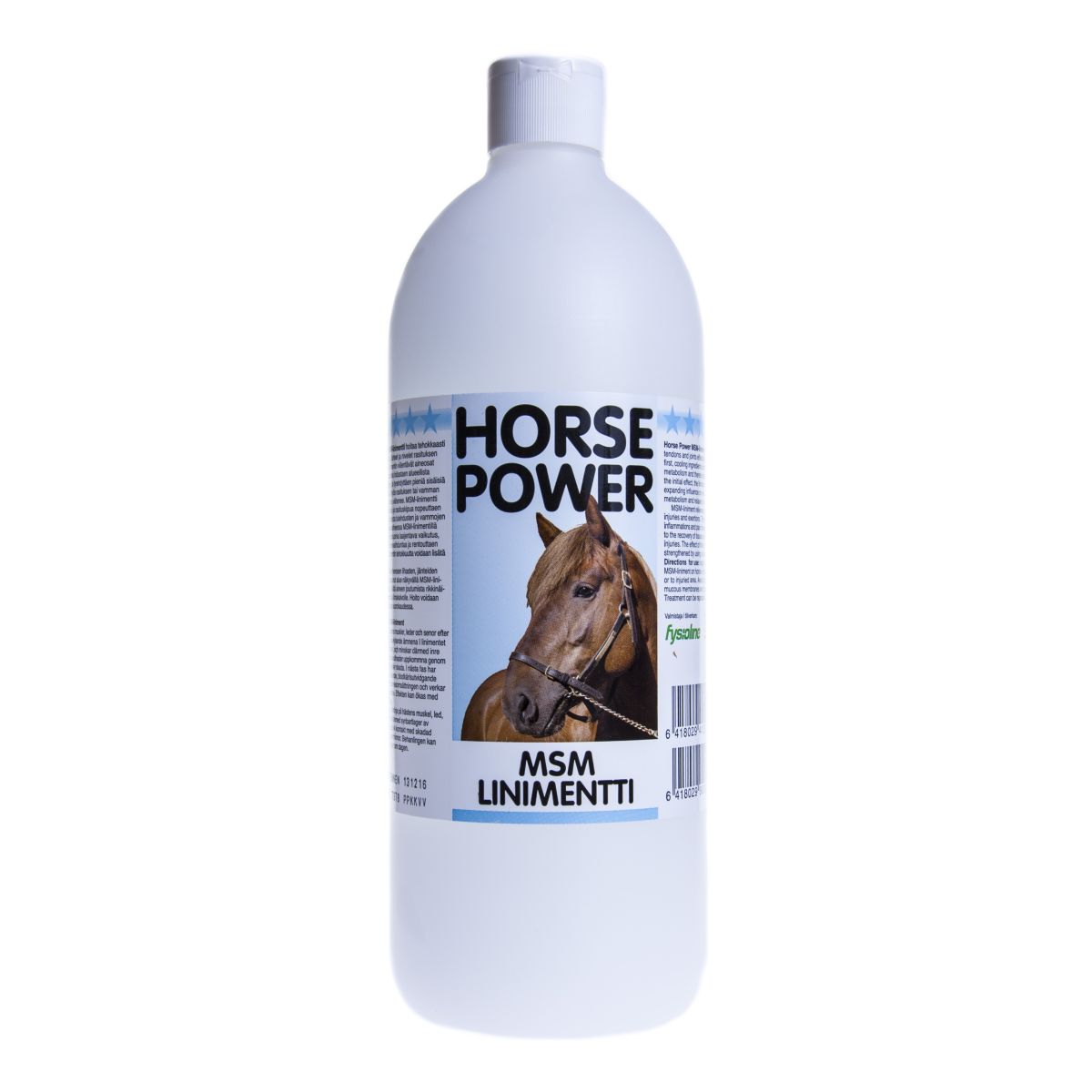 HORSE POWER MSM LINIMENT 1000ML - Product Image