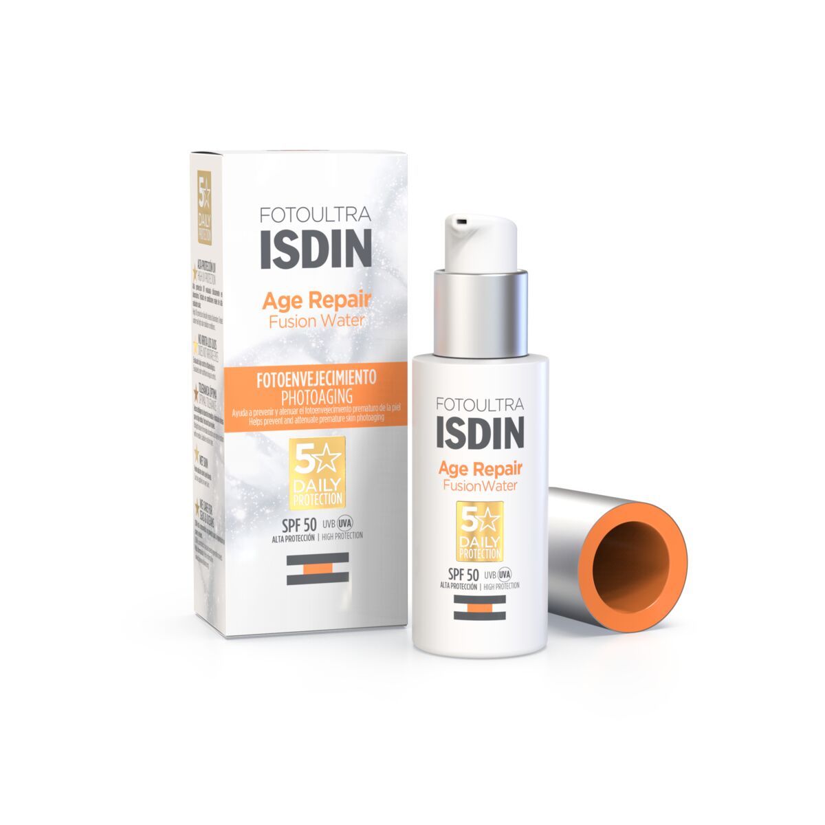 ISDIN SUN PÄIKESEKAITSEEMULSIOON VANANEMISVASTANE SPF50 50ML - Product Image