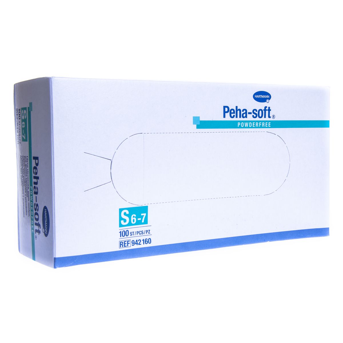 PEHA-SOFT KINDAD PUUDRIVABAD LATEKS MITTESTER S N100 /942160/ - Product Image