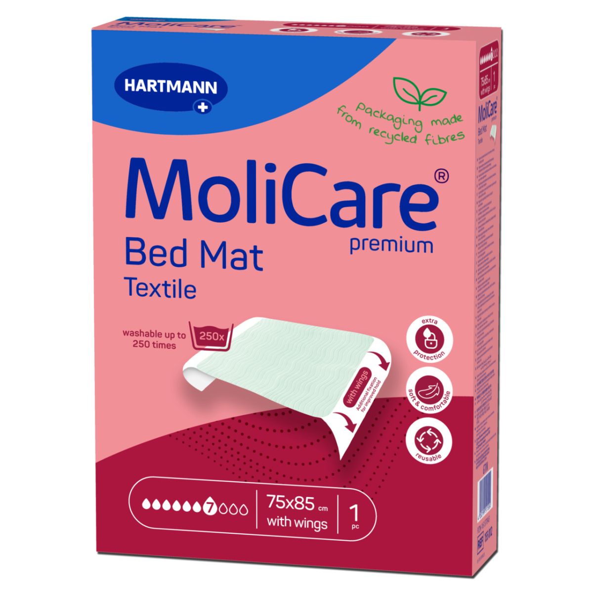 MOLICARE BED MAT TEXTILE 75X85CM TIIBADEGA N1/155012/