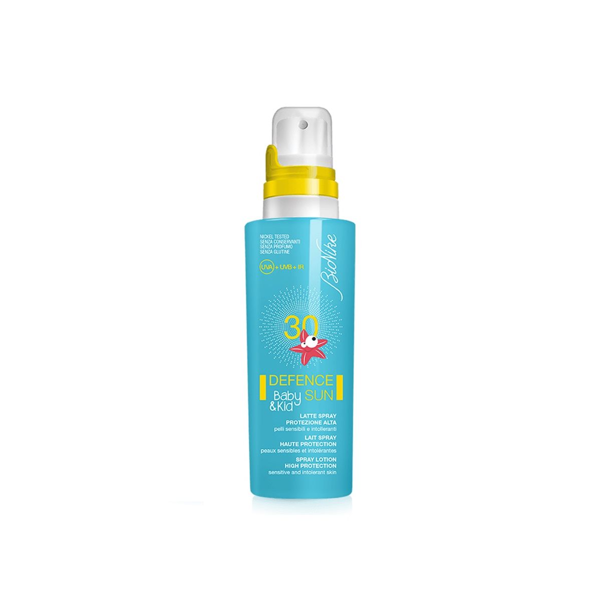 BioNike SUN детское солнцезащитнoe молочко для чувствительной кожи SPF 30 (высокая защита) 125мл - Product Image