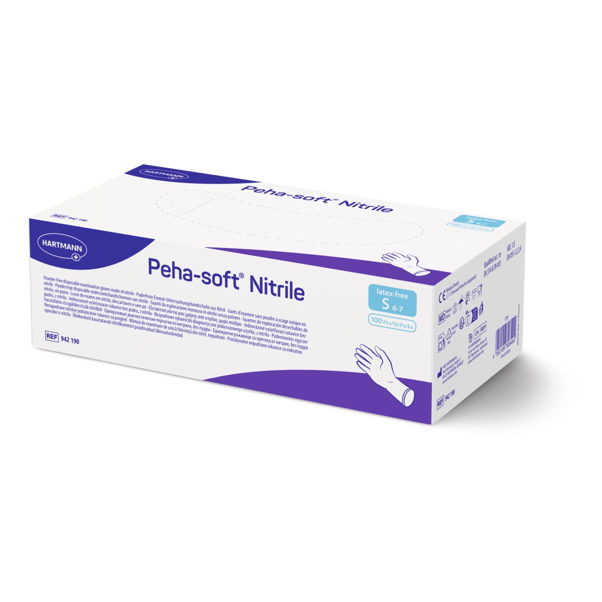 PEHA-SOFT KINDAD NITRILE PUUDRIVABAD S N100 /942190/ - Product Image