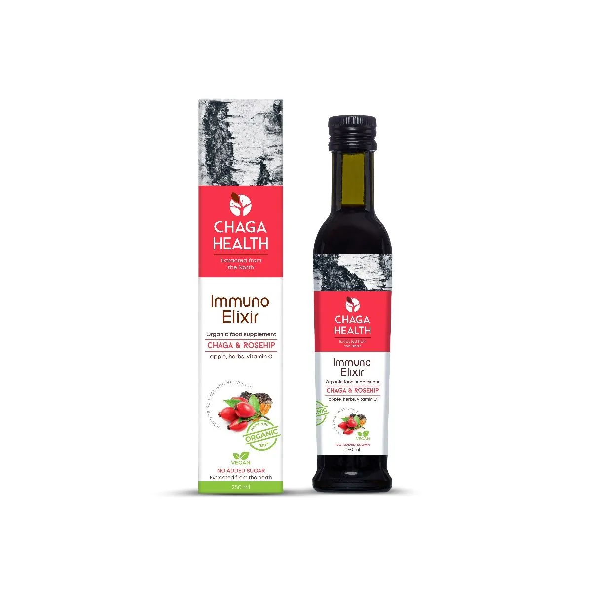 CHAGA HEALTH IMMUNO ELIXIR KIBUVITSA MAHE 250ML - Product Image