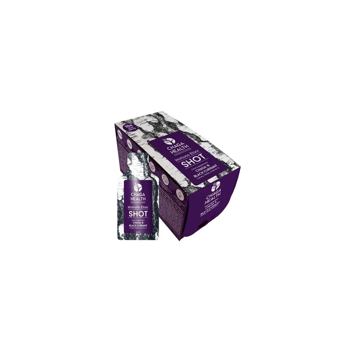 CHAGA HEALTH IMMUNO MUSTSÕSTRA SHOT 25ML N10 - Product Image