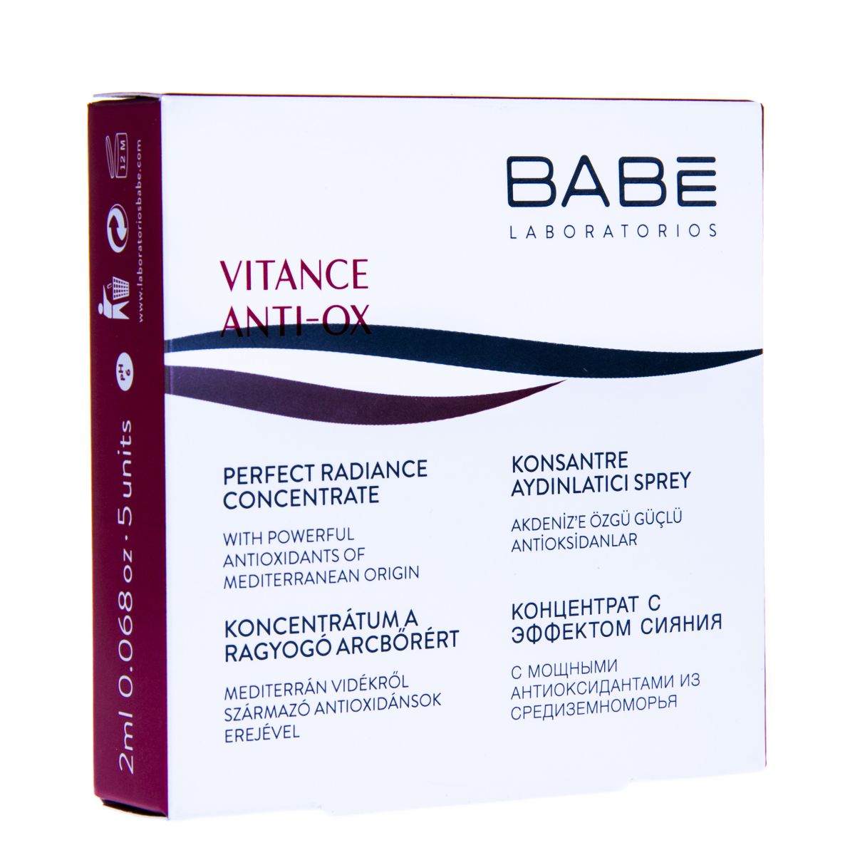 BABE VITANCE ANTI-OX RADIANCE KONTSENTRAAT 5X2ML - Product Image