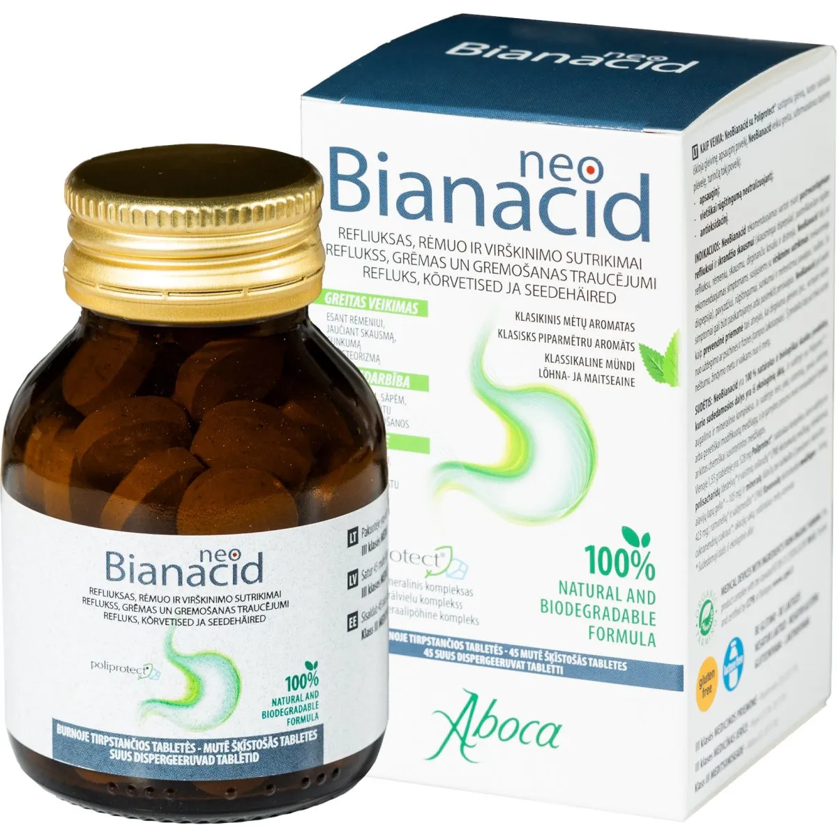 NEOBIANACID SUUS DISPERGEERUVAD TBL N45 - Product Image