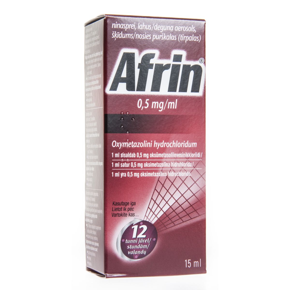 AFRIN NINASPREI 0,5MG/ML 15ML