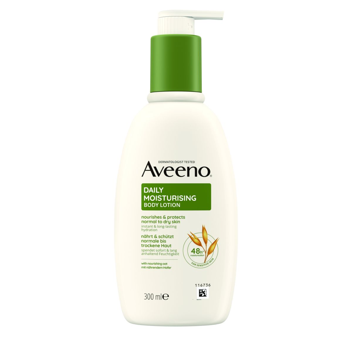 AVEENO DAILY MOISTURISING IHUPIIM 300ML - Product Image 1