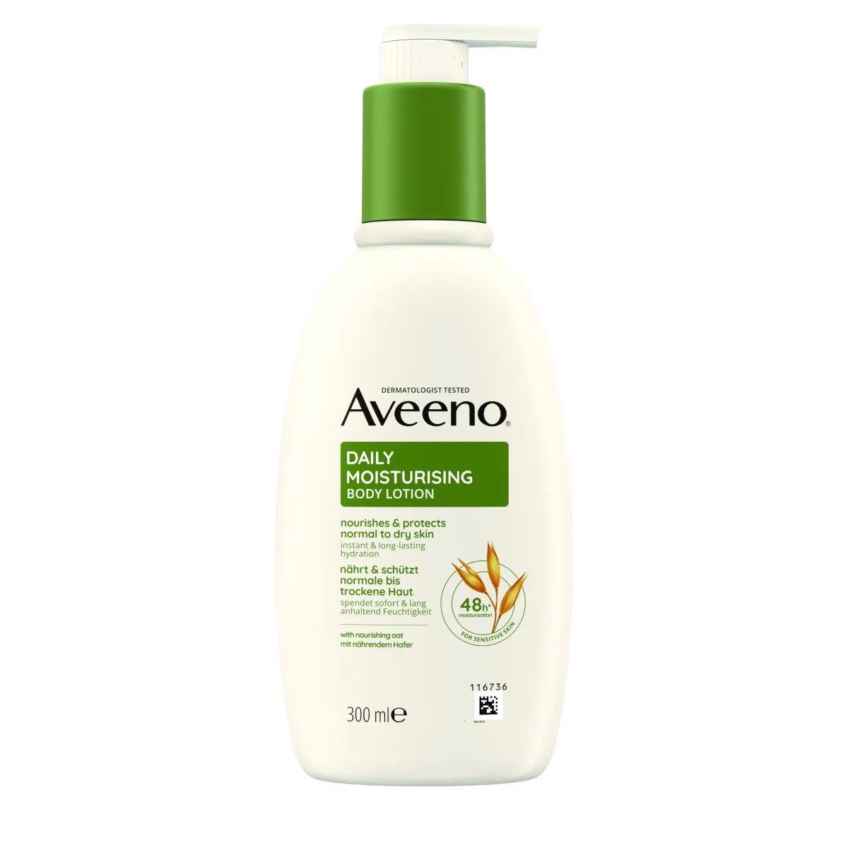 AVEENO DAILY MOISTURISING IHUPIIM 300ML - Product Image 1