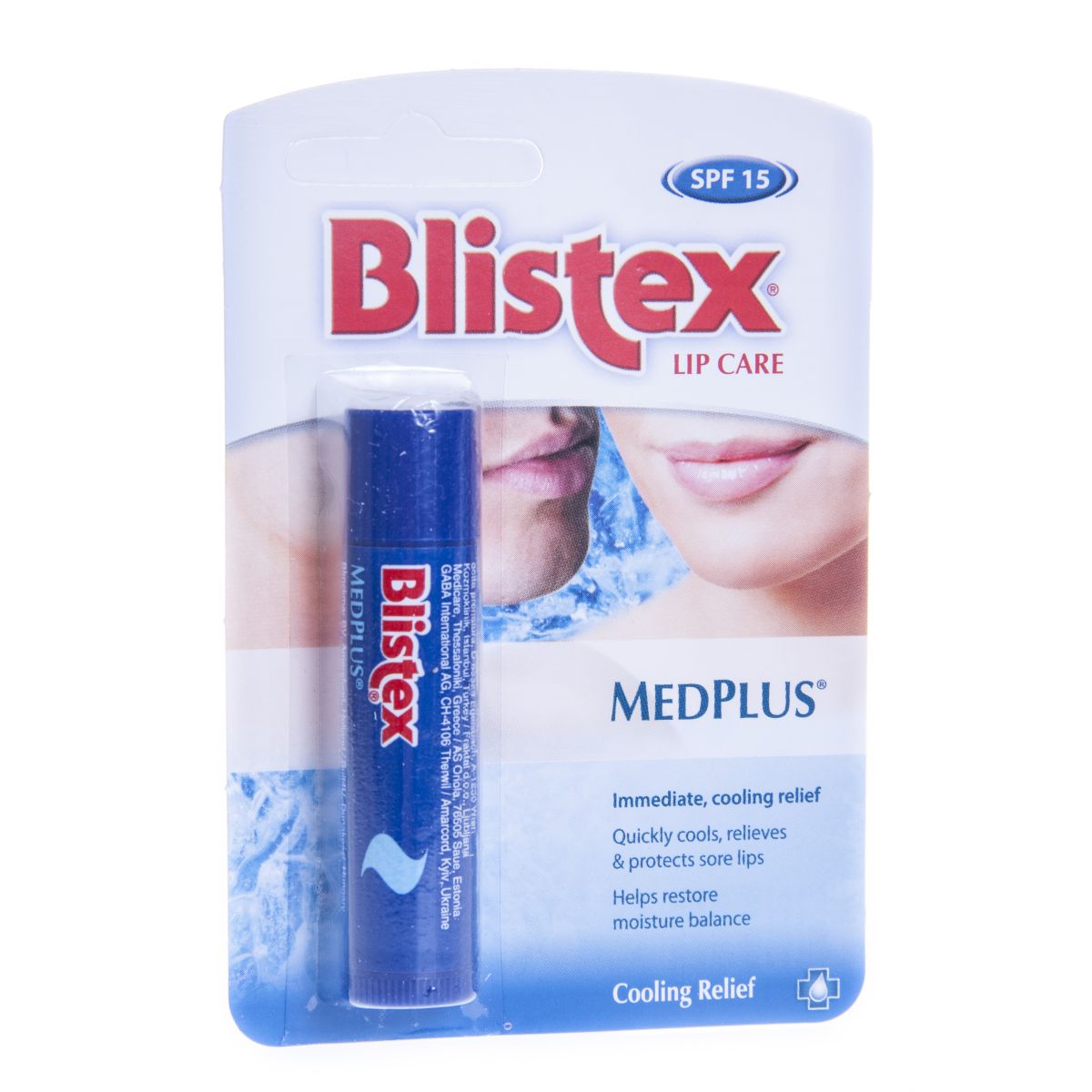 BLISTEX HUULEPALSAM MEDPLUS SPF15 4,25G - Product Image
