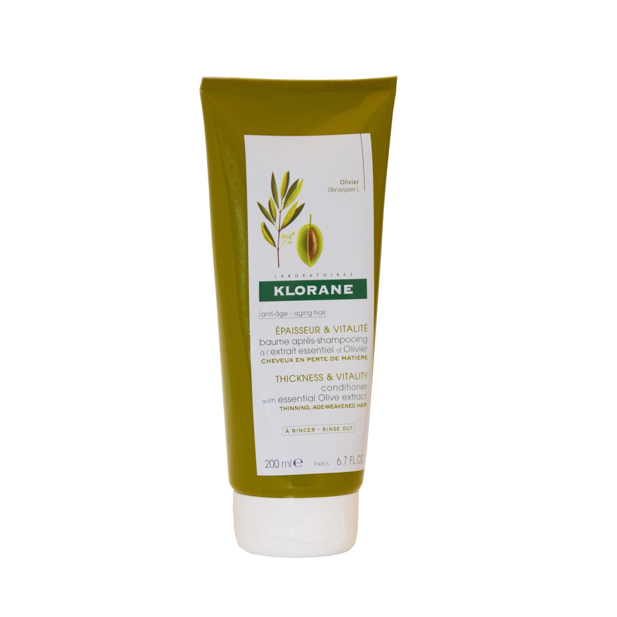 KLORANE JUUKSEPALSAM OLIIVIEKSTRAKTIGA 200ML - Product Image