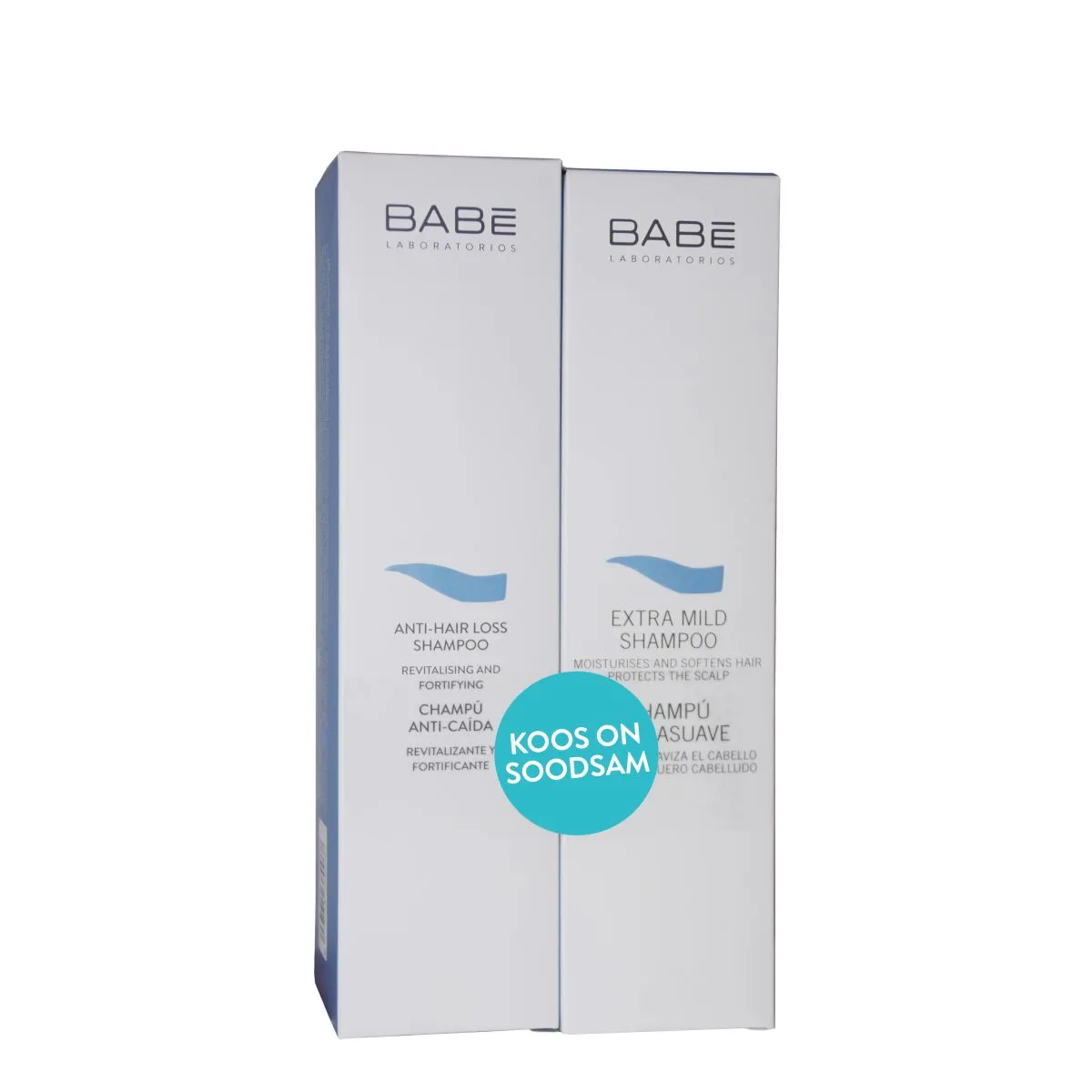 EXTRA MILD SHAMPOO 250ML + ANTI HAIR LOSS SHAMPOO 250ML - Product Image