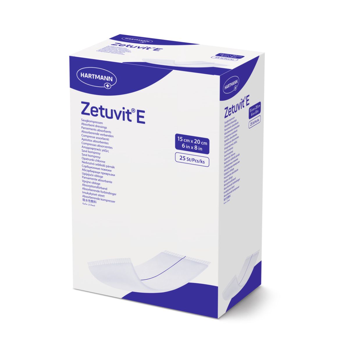 ZETUVIT E STERIILNE 15X20CM N25 /413772/ - Product Image