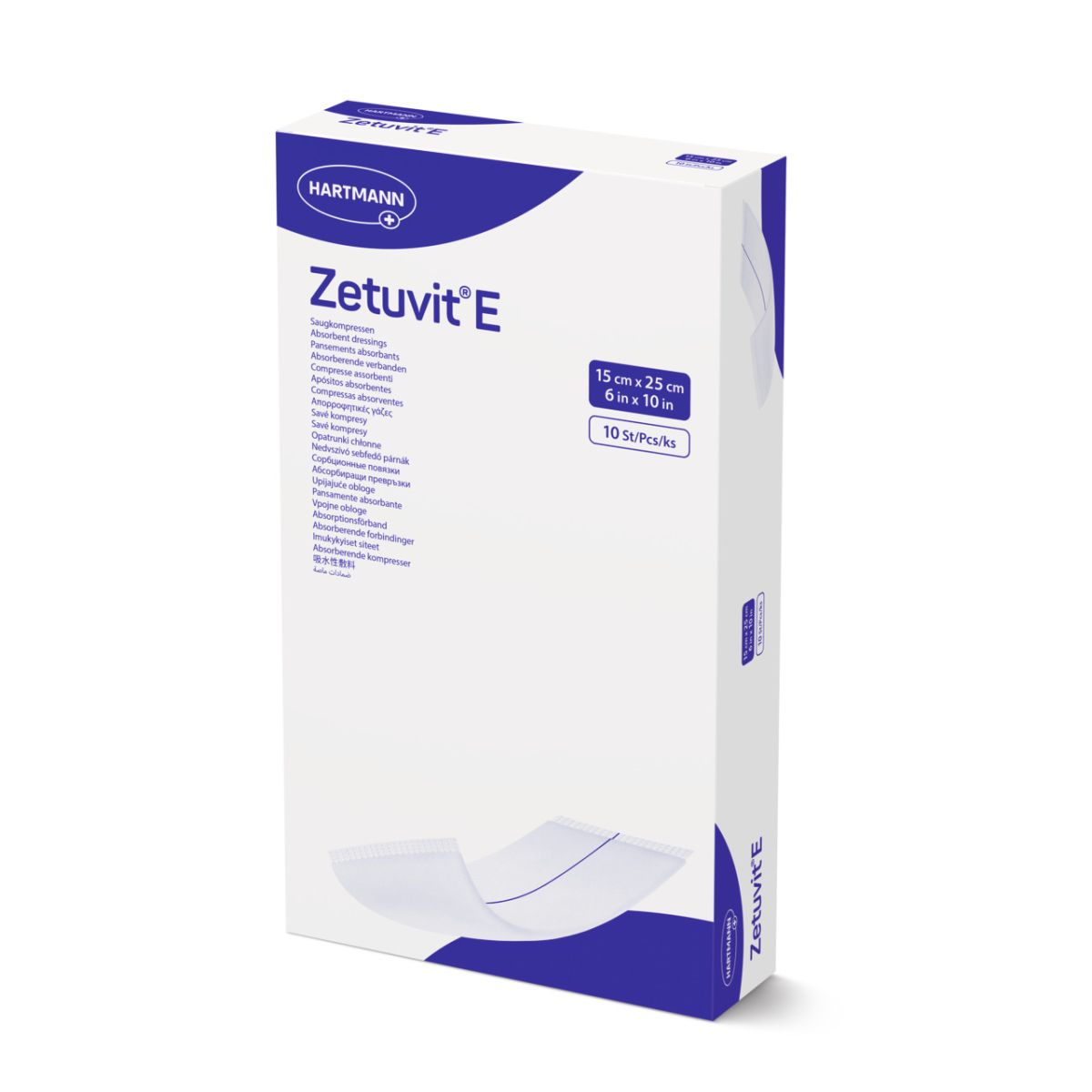 ZETUVIT E STERIILNE 15X25CM N10 /413773/ - Product Image