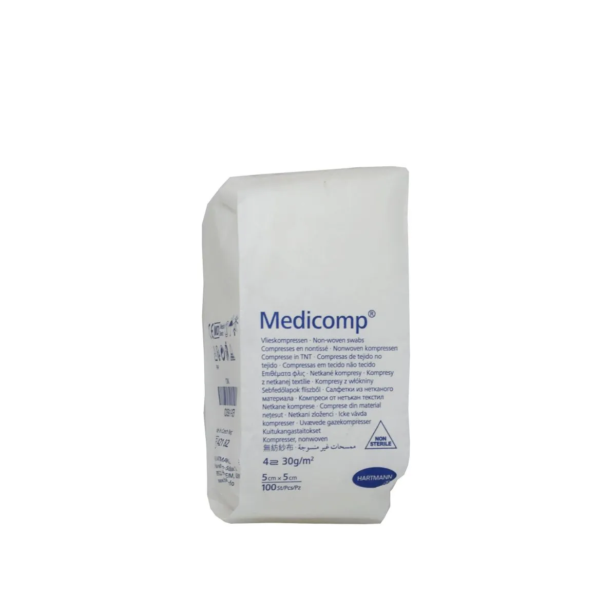 MEDICOMP TAMPOONID MITTESTER 5X5CM N100/421821/ - Product Image