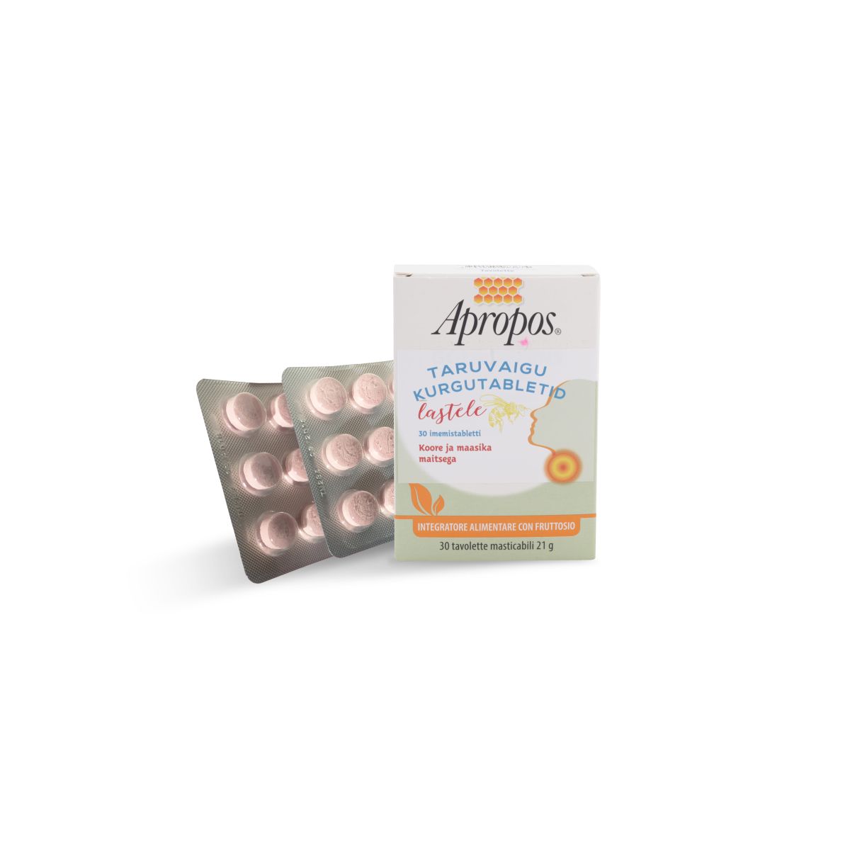 APROPOS TARUVAIGU KURGUTABLETID LASTELE N30 - Product Image