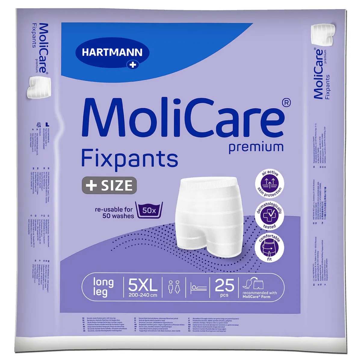 MOLICARE FIXPANTS FIKSEERIVAD PÜKSID 5XL P25 /947825/ - Product Image