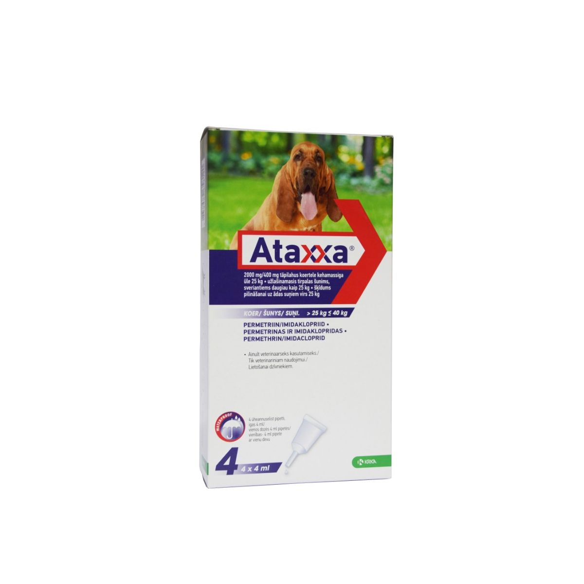ATAXXA TÄPILAHUS 2000MG+400MG/4ML N4