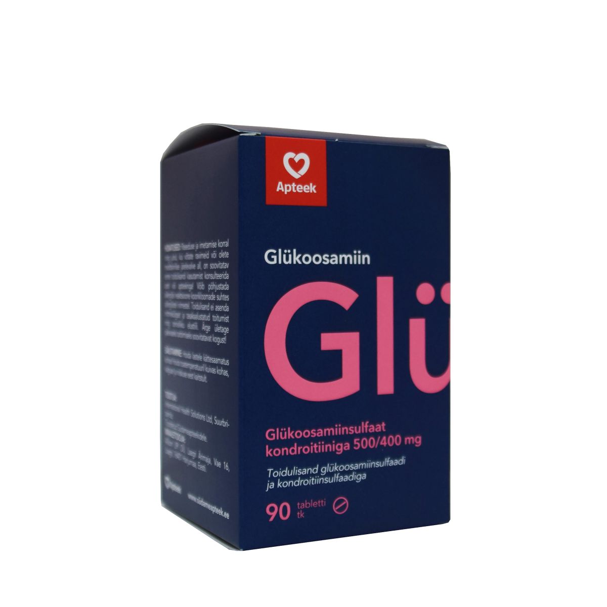 SA GLÜKOOSAMIIN KONDROITIINIGA 500/400MG TBL N90 - Product Image