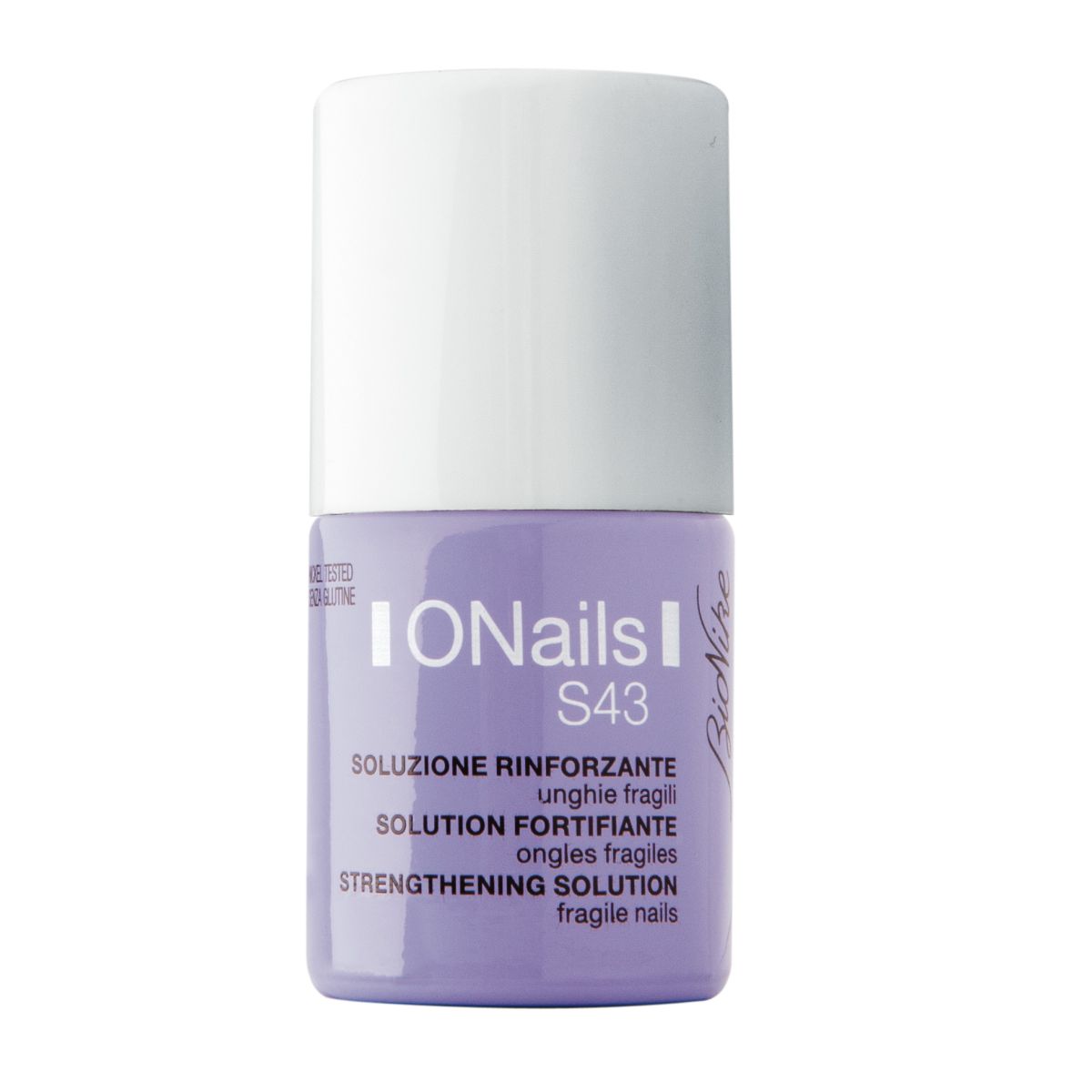 BioNike ONails S43 укрепляющий раствор для хрупких ногтей 11 мл - Product Image