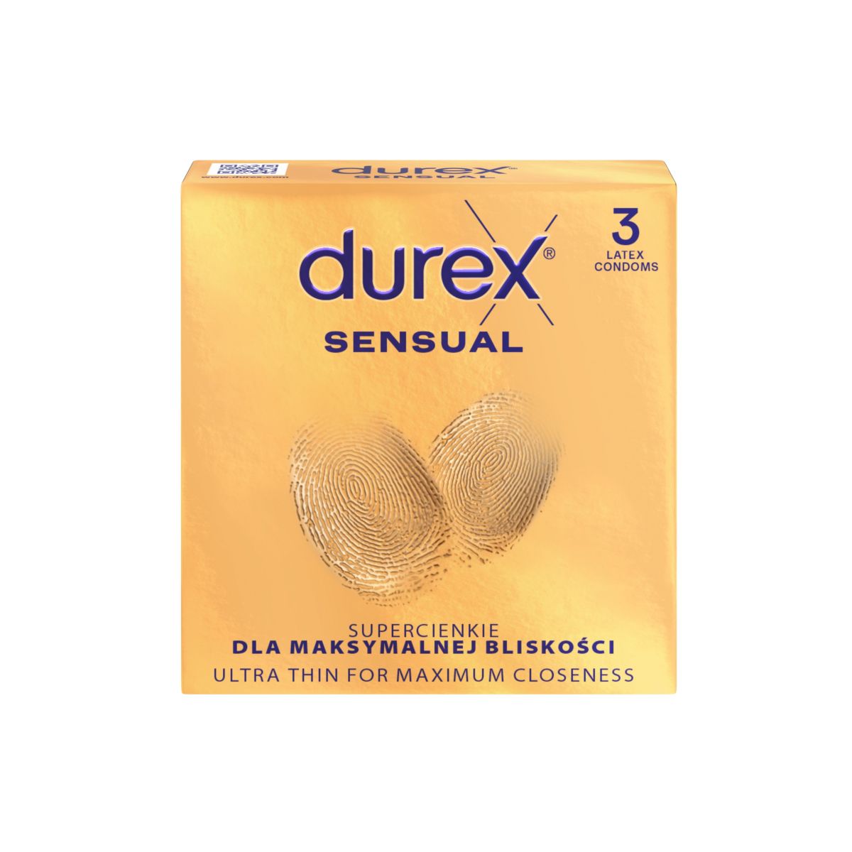 DUREX KONDOOMID SENSUAL N3 - Product Image